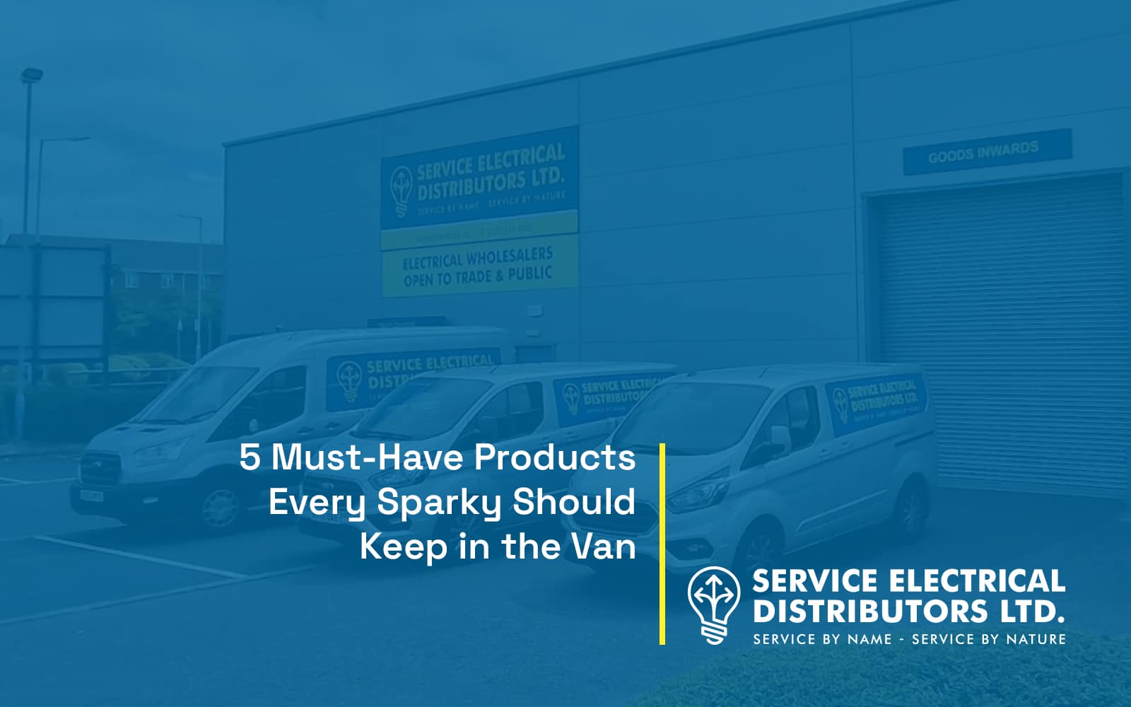5 products every sparky should have in the van