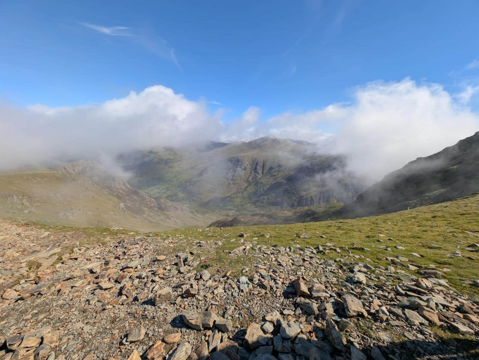 Views starting to open up as the SED team made progress