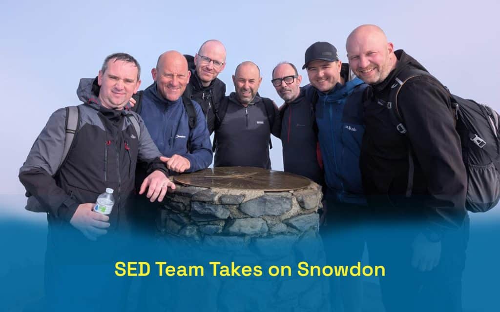 SED Team Takes on Snowdon for a Saturday Team Building Challenge
